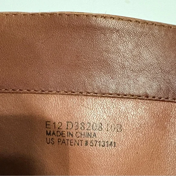 Cole Haan x Nike Air Poppy Bit Two-Tone Brown Heeled Leather Boots Size 9.5 - Picture 12 of 13